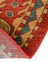 Persian Elegance Collection Area Rug -  Zanjan Round Red  lifestyle 42