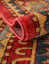 Persian Elegance Collection Area Rug -  Zanjan Rectangle Red  lifestyle 7