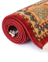 Persian Elegance Collection Area Rug -  Zanjan Rectangle Red  lifestyle 13