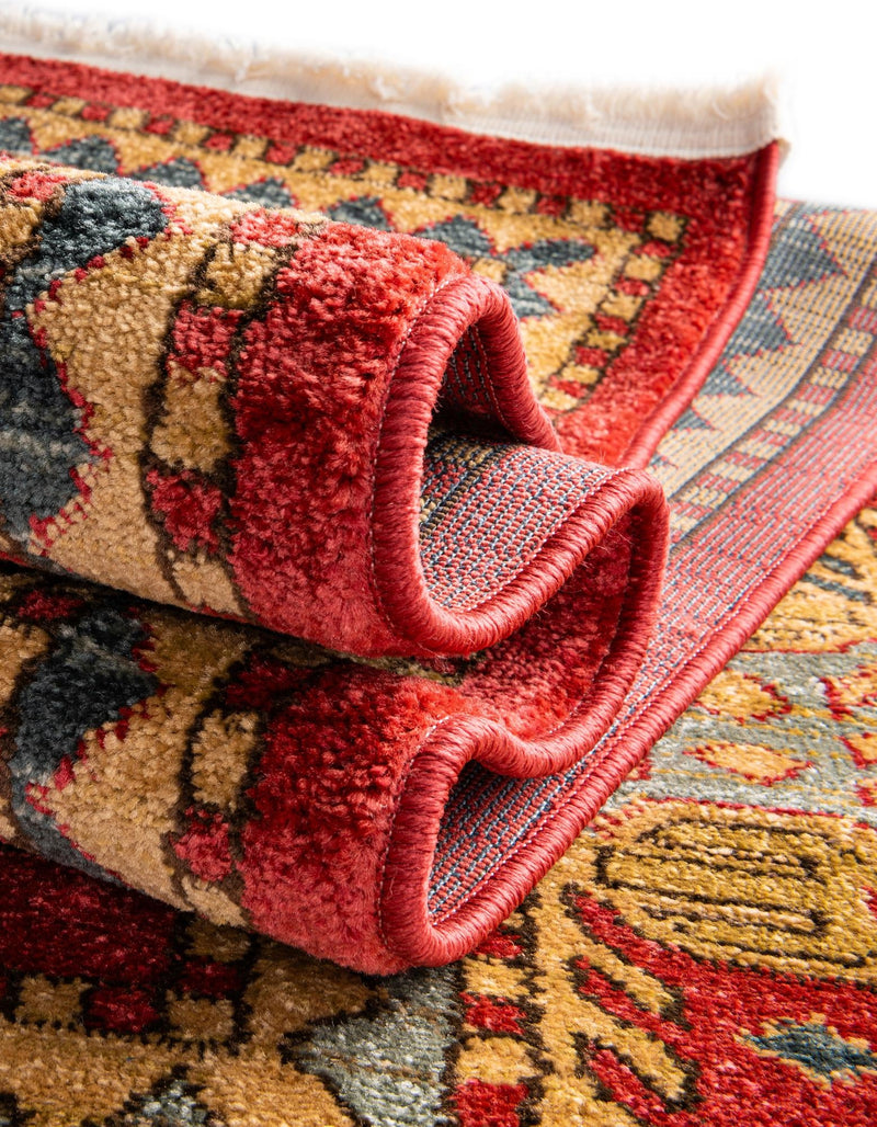 Persian Elegance Collection Area Rug -  Hamedan Rectangle Red  lifestyle 4