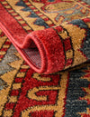 Persian Elegance Collection Area Rug -  Zanjan Rectangle Red  lifestyle 17