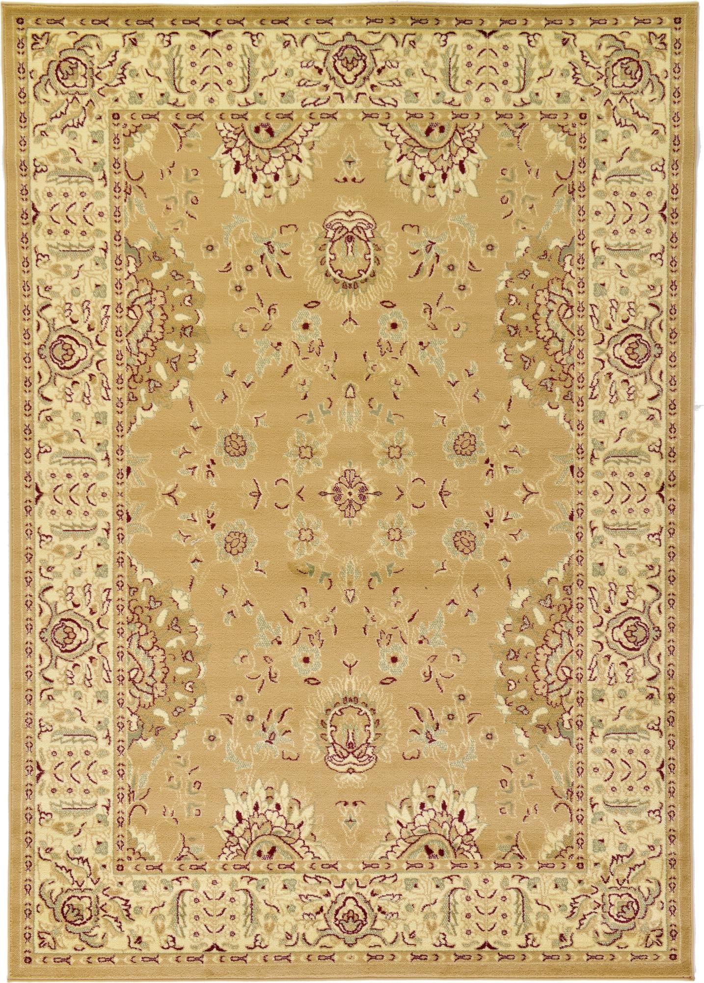 Jaipur Elegance Collection Area Rug -  Hawa Rectangle Tan Main
