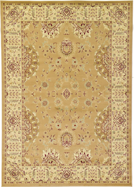Jaipur Elegance Collection Area Rug -  Hawa Rectangle Tan Main