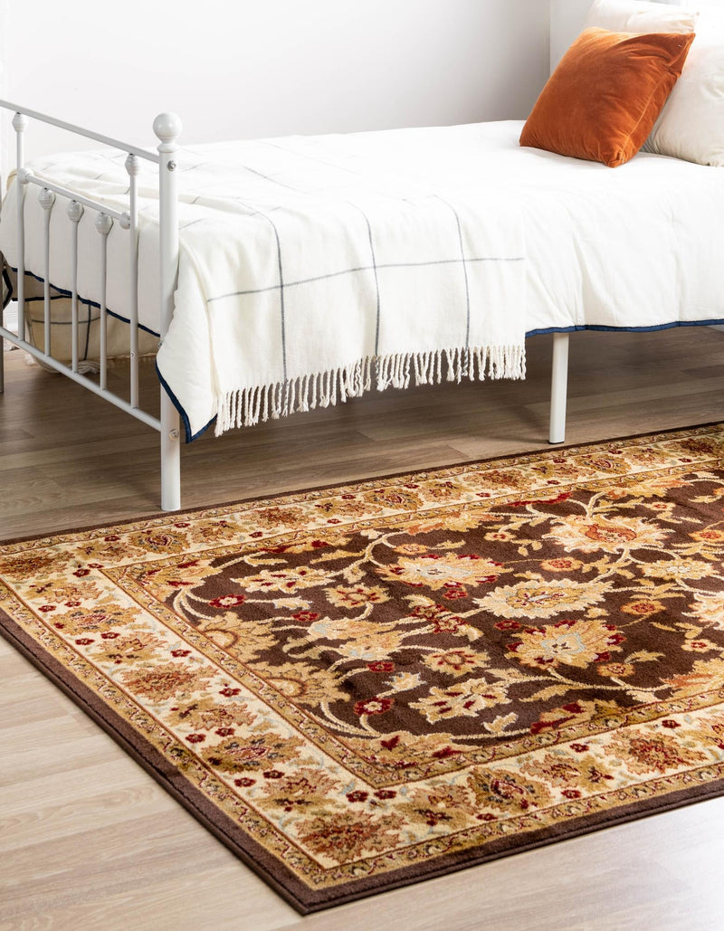 Jaipur Elegance Collection Area Rug -  Jal Rectangle Brown  lifestyle 6