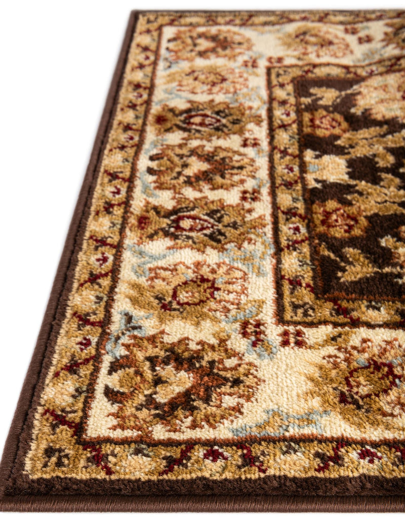 Jaipur Elegance Collection Area Rug -  Jal Rectangle Brown  lifestyle 12