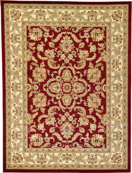 Jaipur Elegance Collection Area Rug -  Jantar Rectangle Red Main
