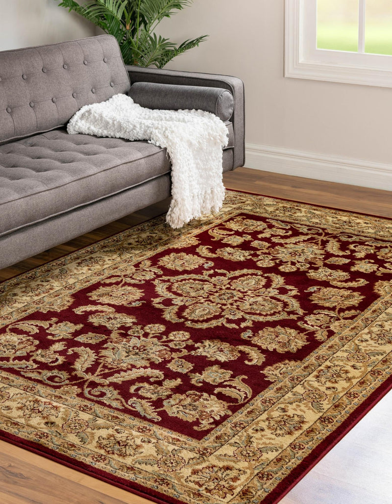 Jaipur Elegance Collection Area Rug -  Jantar Rectangle Red  lifestyle 3