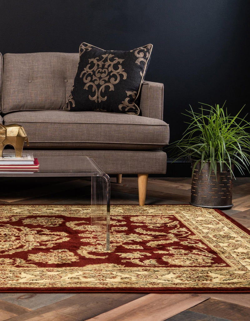 Jaipur Elegance Collection Area Rug -  Jantar Rectangle Red  lifestyle 4