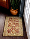 Jaipur Elegance Collection Area Rug -  Sawai Rectangle Red and Brown  lifestyle 12