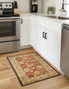 Jaipur Elegance Collection Area Rug -  Sawai Rectangle Red and Brown  lifestyle 16
