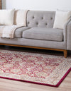 Jaipur Elegance Collection Area Rug -  Sawai Rectangle Red  lifestyle 9