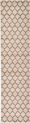 Lattice Gardens Collection Area Rug -  Bloomfield (Beige) Runner Beige  lifestyle 14
