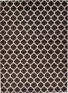 Lattice Gardens Collection Area Rug -  Bloomfield (Chocolate Brown) Rectangle Chocolate Brown  lifestyle 2