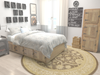 Chelsea Elegance Collection Area Rug -  Stockwell Round Brown  lifestyle 94