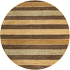 Zagros Oasis Collection Area Rug -  Behbahan Round Brown  lifestyle 25