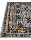 Tabriz Tapestries Collection Area Rug - Azerbaijan (Gray) Rectangle Gray  lifestyle 8