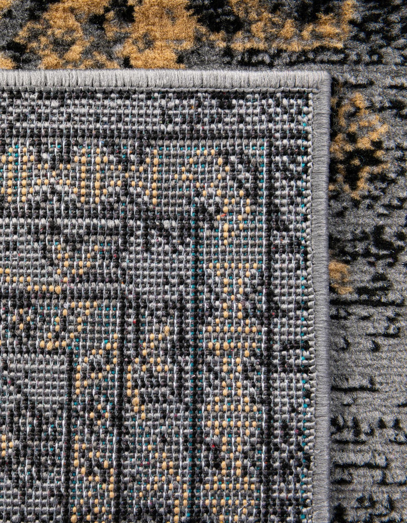 Tabriz Tapestries Collection Area Rug - Azerbaijan (Gray) Rectangle Gray  lifestyle 19
