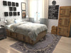 Tabriz Tapestry Collection Area Rug - Azerbaijan (Gray) Rectangle Gray  lifestyle 3