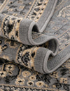 Tabriz Tapestry Collection Area Rug - Azerbaijan (Gray) Rectangle Gray  lifestyle 14