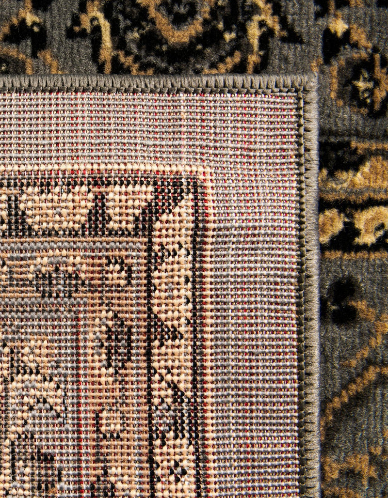 Isfahan Elegance Collection Area Rug - Naghsh-e Jahan (Gray) Rectangle Gray  lifestyle 17