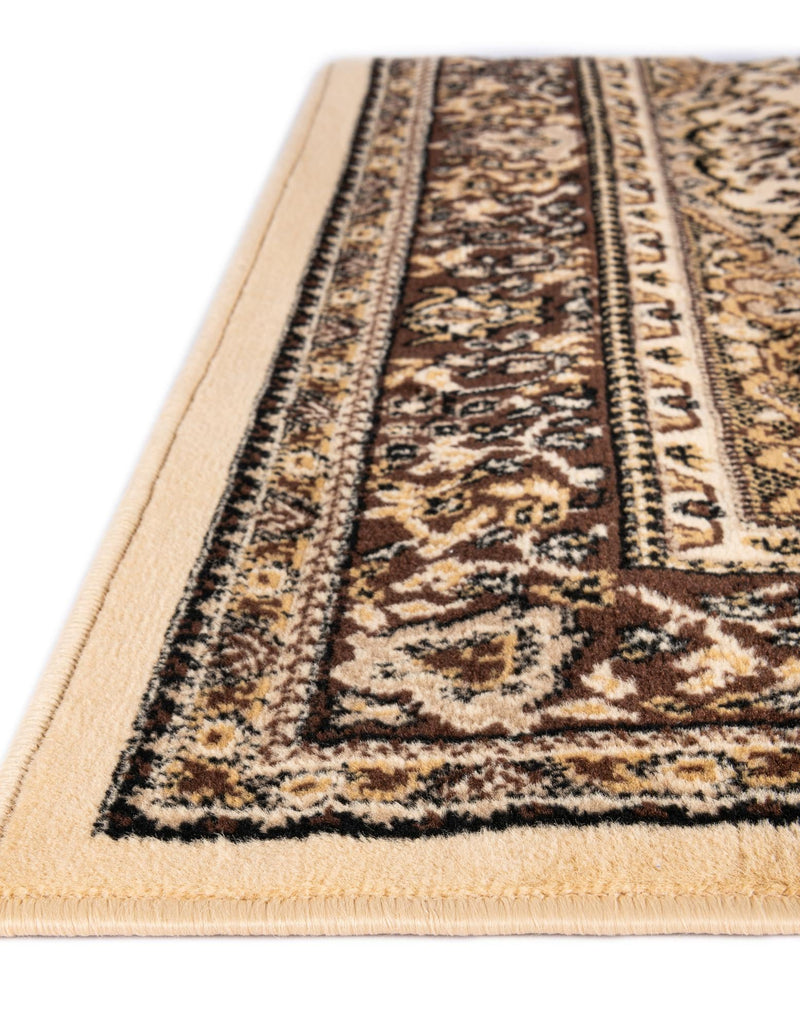 Tabriz Tapestry Collection Area Rug - Azerbaijan (Ivory) Rectangle Ivory  lifestyle 8