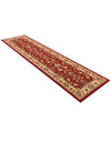 Isfahan Elegance Collection Area Rug - Naghsh-e Jahan (Burgundy) Runner Burgundy  lifestyle 66