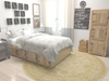 Chelsea Elegance Collection Area Rug -  Stockwell Round Cream  lifestyle 95