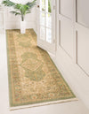 Chelsea Elegance Collection Area Rug -  Twickenham Runner Light Green  lifestyle 61