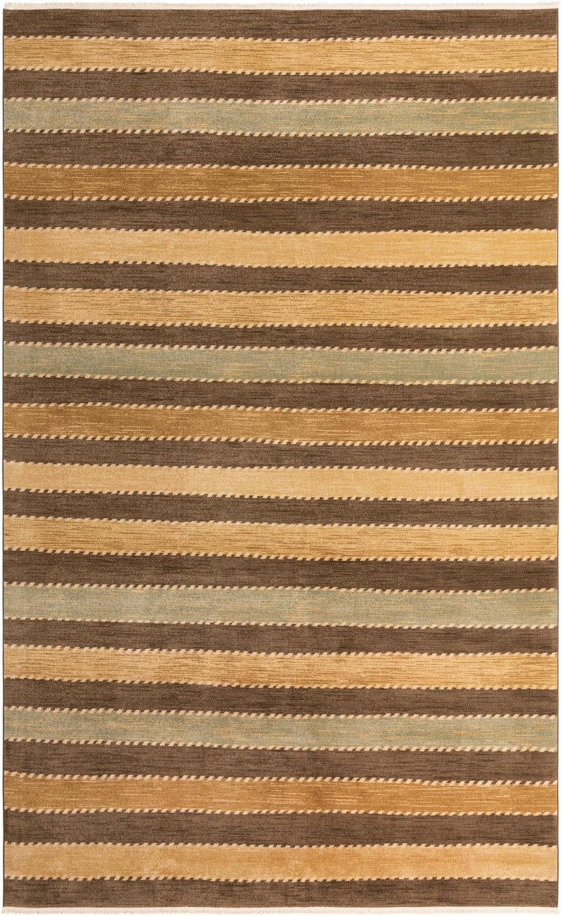 Zagros Oasis Collection Area Rug -  Behbahan Rectangular Brown  lifestyle 27