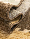 Zagros Oasis Collection Area Rug -  Behbahan Rectangle Brown  lifestyle 42