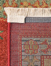 Persian Elegance Collection Area Rug - Isfahan Rectangle Red  lifestyle 33