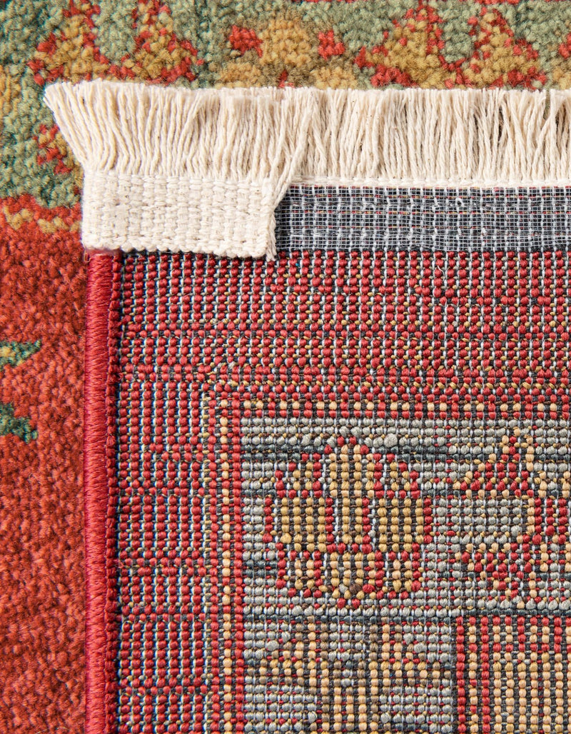Persian Elegance Collection Area Rug - Isfahan Rectangle Red  lifestyle 33