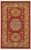 Persian Elegance Collection Area Rug - Isfahan Rectangle Red Main