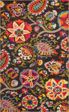 Marrakesh Elegance Collection Area Rug - Medina Rectangular Brown  lifestyle 11