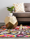 Marrakesh Elegance Collection Area Rug - Medina Rectangular Brown  lifestyle 20