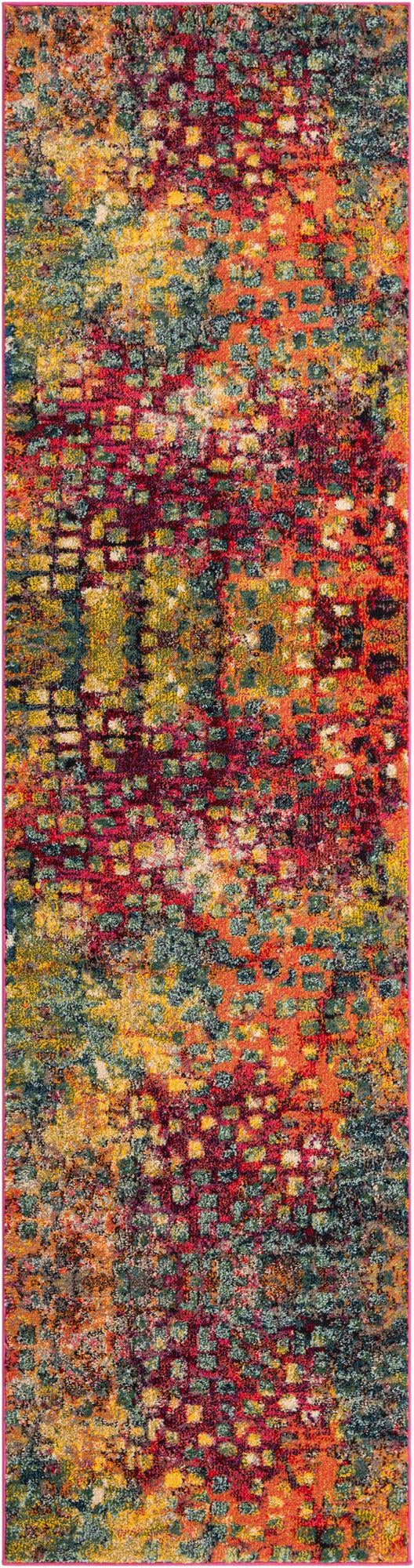 Sevilla Splendor Collection Area Rug - Alcazar Runner Multi  lifestyle 68