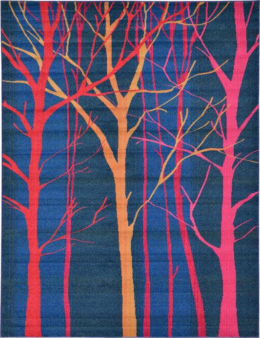 Marrakesh Elegance Collection Area Rug -  Fez Rectangle Blue Main