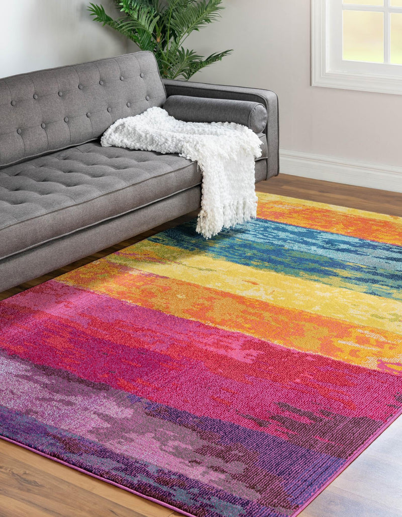 Marrakesh Elegance Collection Area Rug -  Oasis Rectangular Multi  lifestyle 21