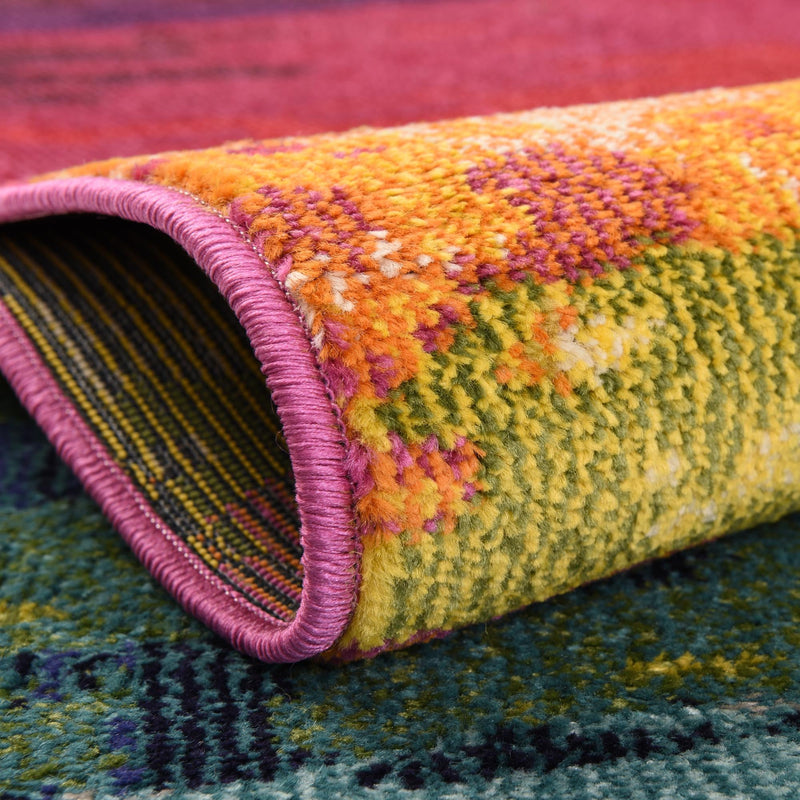 Marrakesh Elegance Collection Area Rug -  Oasis Rectangular Multi  lifestyle 29