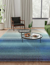Marrakesh Elegance Collection Area Rug -  Agadir Rectangle Blue  lifestyle 4