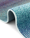 Marrakesh Elegance Collection Area Rug -  Agadir Rectangle Blue  lifestyle 17