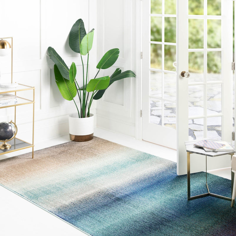Marrakesh Elegance Collection Area Rug -  Agadir Rectangle Blue  lifestyle 23