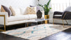 Marrakesh Elegance Collection Area Rug -  Kelaa Rectangular Cream  lifestyle 18