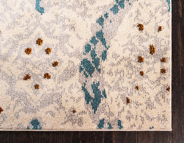 Marrakesh Elegance Collection Area Rug -  Kelaa Rectangle Cream  lifestyle 9