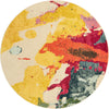 Marrakesh Elegance Collection Area Rug -  Essaouira Round Beige  lifestyle 12