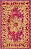 Chateau Elegance Collection Area Rug -  Tuileries Rectangle Pink Main
