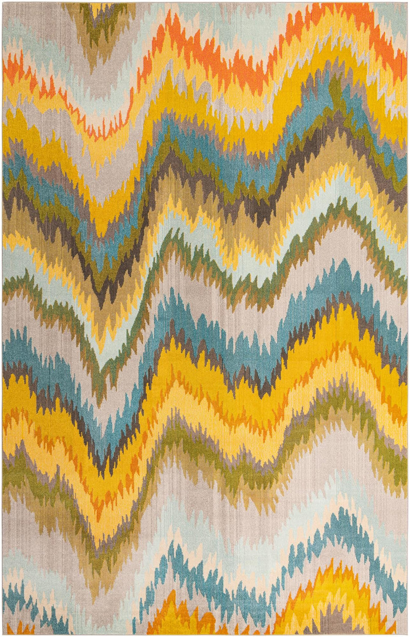 Marrakesh Elegance Collection Area Rug -  Chergui Rectangular Multi  lifestyle 13