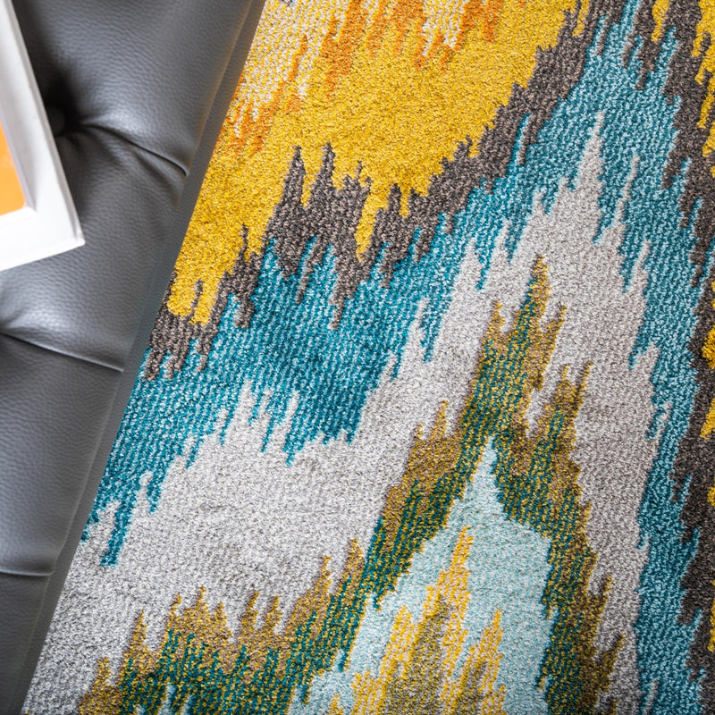 Marrakesh Elegance Collection Area Rug -  Chergui Round Multi  lifestyle 26