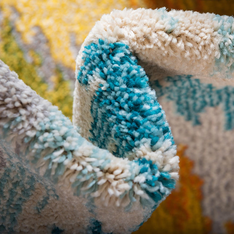 Marrakesh Elegance Collection Area Rug -  Chergui Round Multi  lifestyle 32