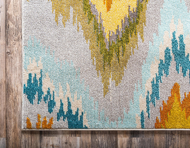 Marrakesh Elegance Collection Area Rug -  Chergui Rectangular Multi  lifestyle 31